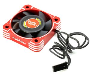40x40x10mm Tornado High Speed Aluminum RC Cooling Fan 40mm-Red - Xtreme RC