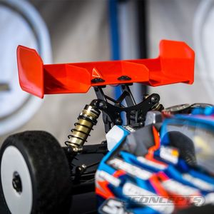 J Concepts RM2, 1/8th Razor Low Drag "L.D." Wing, Fits 1/8th Buggy and Truck, Red - Xtreme RC