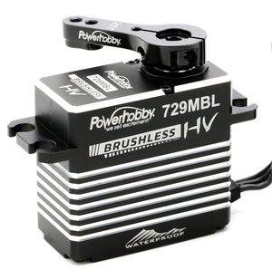 Powerhobby 729MB High Voltage Waterproof Brushless Steel Gear Servo, w/ Aluminum Case - Xtreme RC