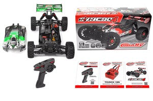 Corally Syncro-4 1/8 4S Brushless Off Road Buggy, RTR, Green - Xtreme RC