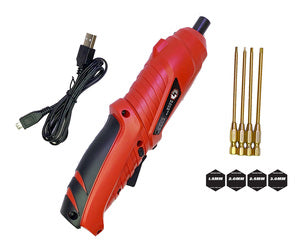 Electric Mini Screwdriver w/ Titanium Metric Bits (4pcs) - Xtreme RC