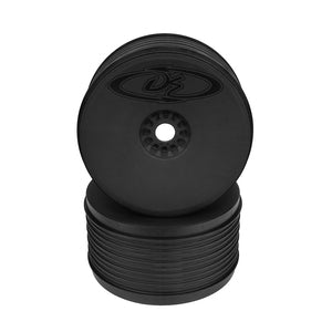 Black Speedline Plus Truggy Wheels for 1/8 Truggy (4pcs) - Xtreme RC