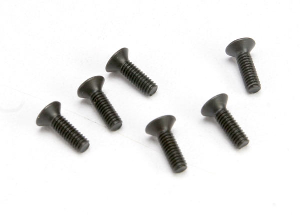 Traxxas Countersunk Hex Screw 2.5x8 Jato (6) - Xtreme RC