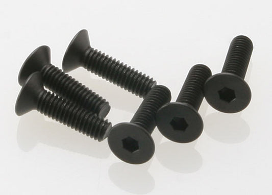 Traxxas Screws, 4x15mm countersunk machine (hex drive) (6) - Xtreme RC