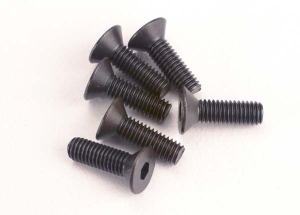 SCREWS COUNTERSUNK 3X10MM HEX - Xtreme RC
