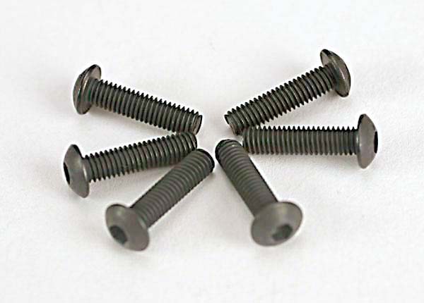 Traxxas Button Head Screws 3x12mm (6) - Xtreme RC
