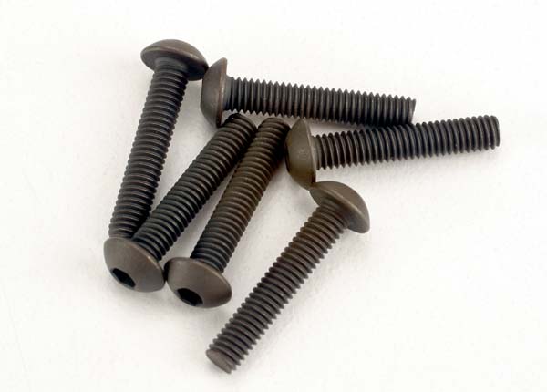 Traxxas Button Head Machine Screw 3x15mm Revo (6) - Xtreme RC