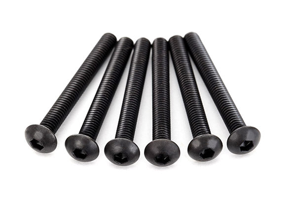 Traxxas Screws, 4x30mm button-head machine (hex drive) (6) - Xtreme RC