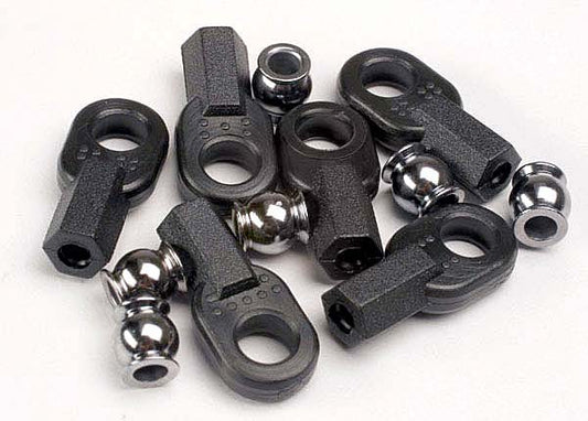 Rod Ends (long) (6)/hollow ball connectors (6) - Xtreme RC