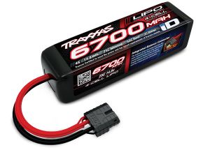 6700mAh 14.8v 4-Cell 25C LiPo Battery - Xtreme RC