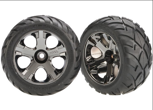Tires & wheels, assembled, glued - Xtreme RC