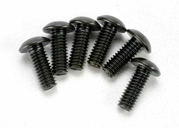 Traxxas Button Head Machine Screw 4x12mm Revo (6) - Xtreme RC