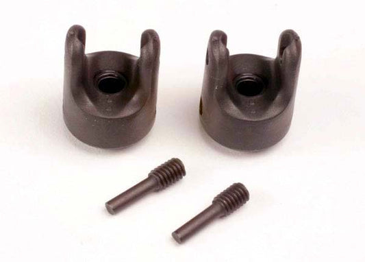 Differential output yokes (Heavy-duty) (2)/ set screw yoke - Xtreme RC