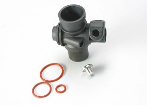 Carburetor body/ fuel inlet plug/ 5x.9mm O-ring (1-each) (TRX® 2.5, 2.5R) - Xtreme RC