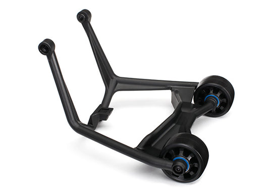 Wheelie bar, black (assembled) - Xtreme RC