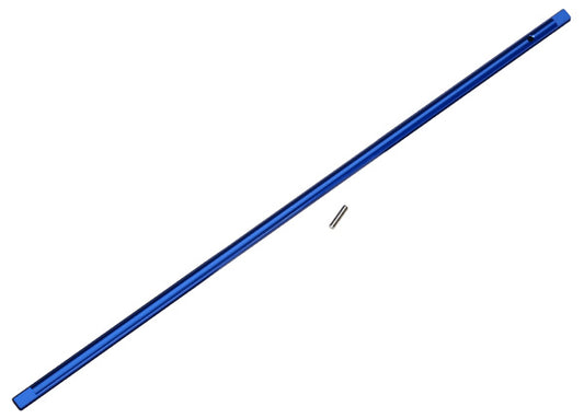 Driveshaft, center, aluminum (blue-anodized) - Xtreme RC