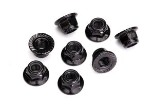 NUTS FLANGED LOCKING STEEL 5MM - Xtreme RC
