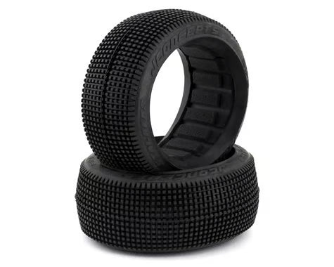JConcepts Stalkers 1/8 Buggy Tire (2) (Blue) - Xtreme RC