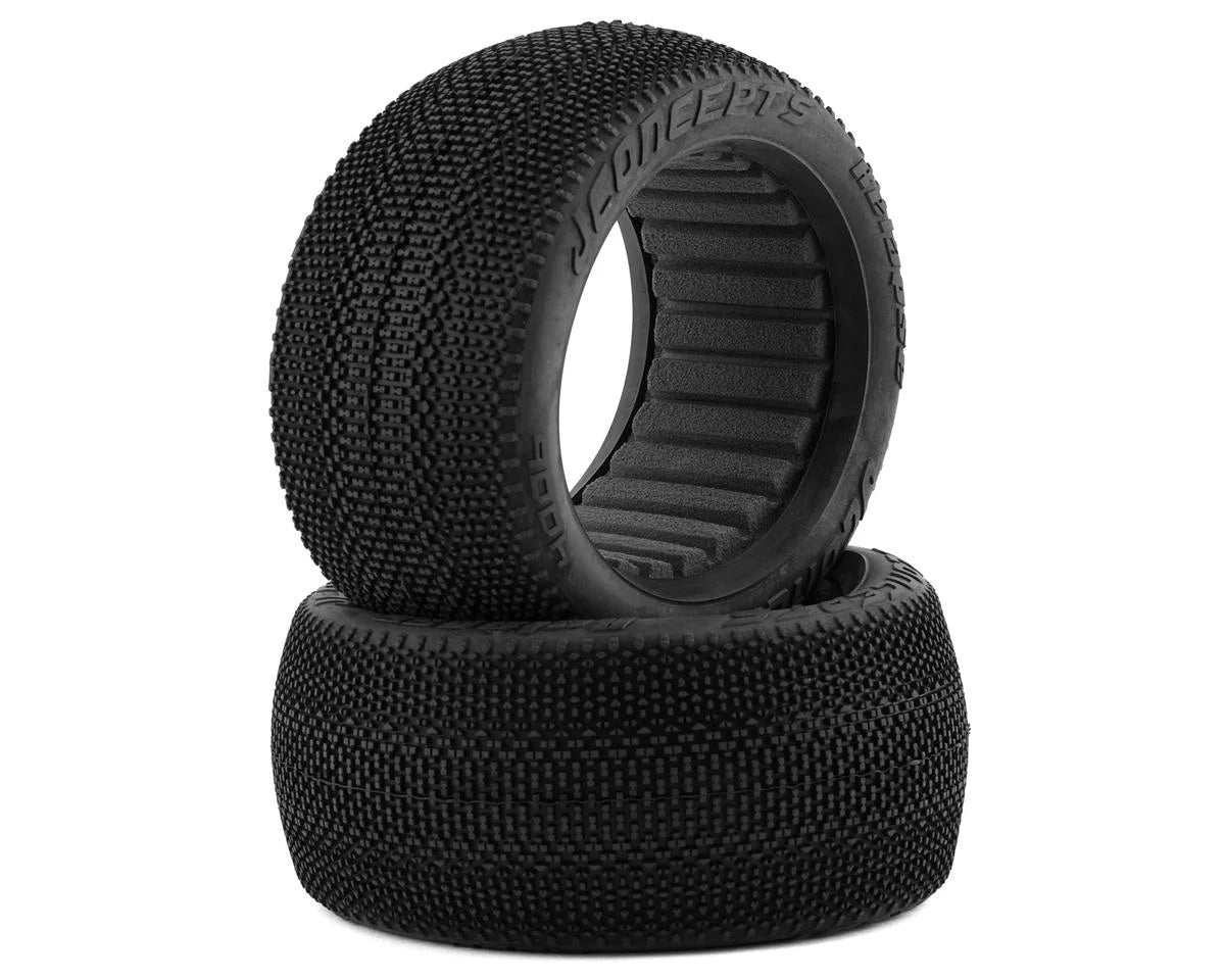 JConcepts Relapse 4.0" 1/8th Truggy Tires (2) (Silver) - Xtreme RC