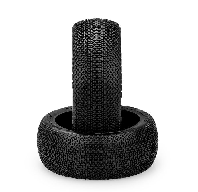 Relapse, Silver Compound Tire, Fits 83mm 1/8th Buggy Wheel - Xtreme RC