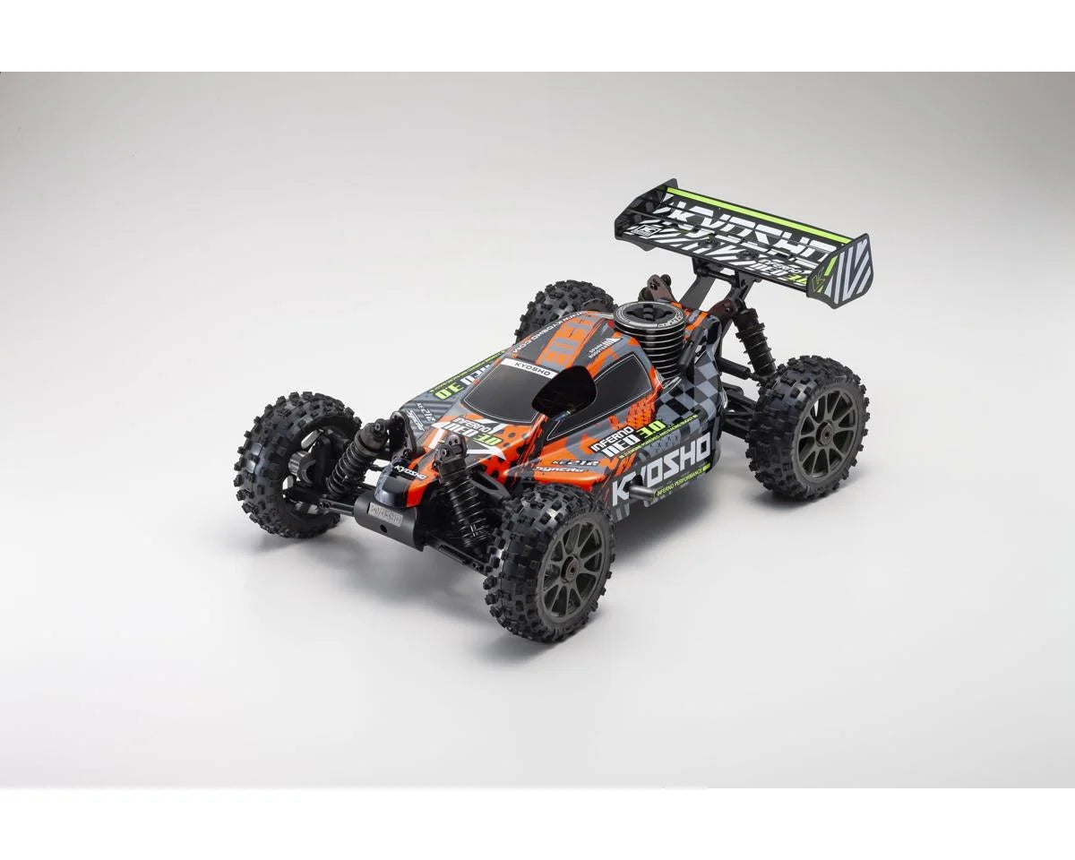 Kyosho Inferno NEO 3.0 1/8 RTR Off Road Nitro Buggy Type-3 (Red) w/Syncro KT-231P 2.4GHz Radio - Xtreme RC