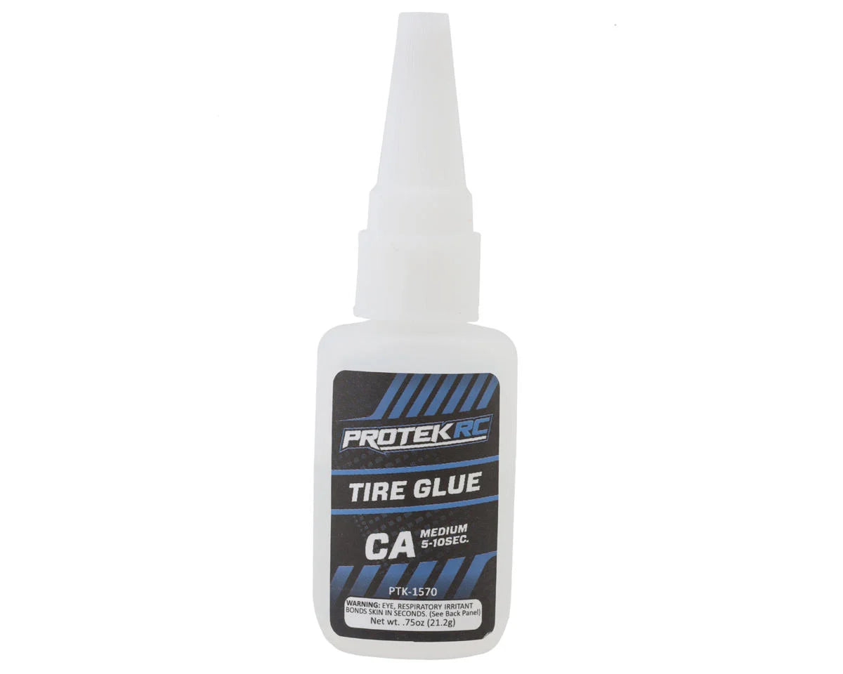 ProTek RC CA Tire Glue w/Glue Tip (Medium) (0.75oz) - Xtreme RC