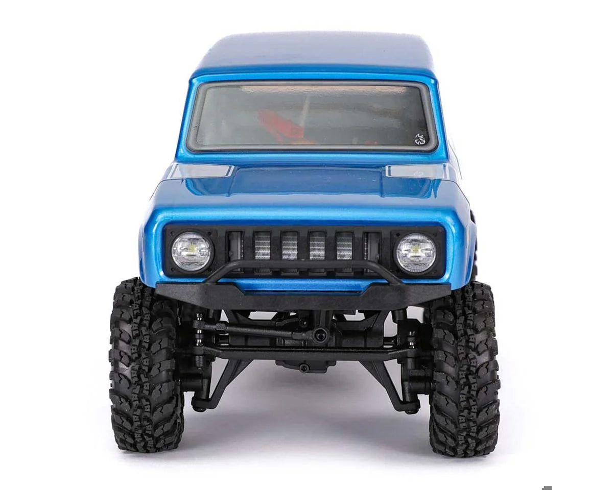 Redcat Ascent-18 International Scout II 1/18 4WD RTR Rock Crawler (Blue) w/2.4GHz Radio, Battery & Charger - Xtreme RC