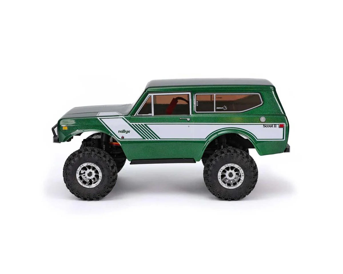 Redcat Ascent-18 International Scout II 1/18 4WD RTR Rock Crawler (Green) w/2.4GHz Radio, Battery & Charger