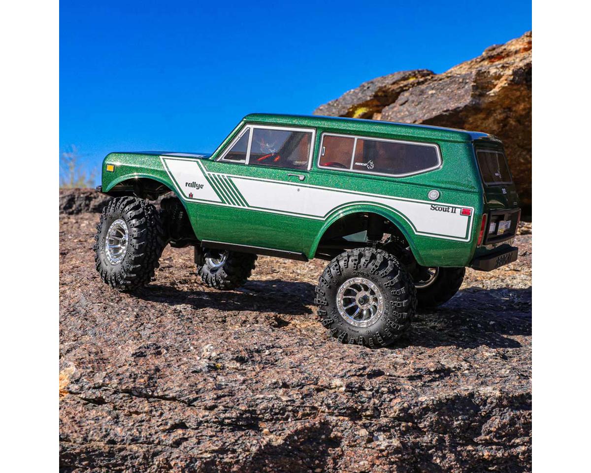 Redcat Ascent-18 International Scout II 1/18 4WD RTR Rock Crawler (Green) w/2.4GHz Radio, Battery & Charger