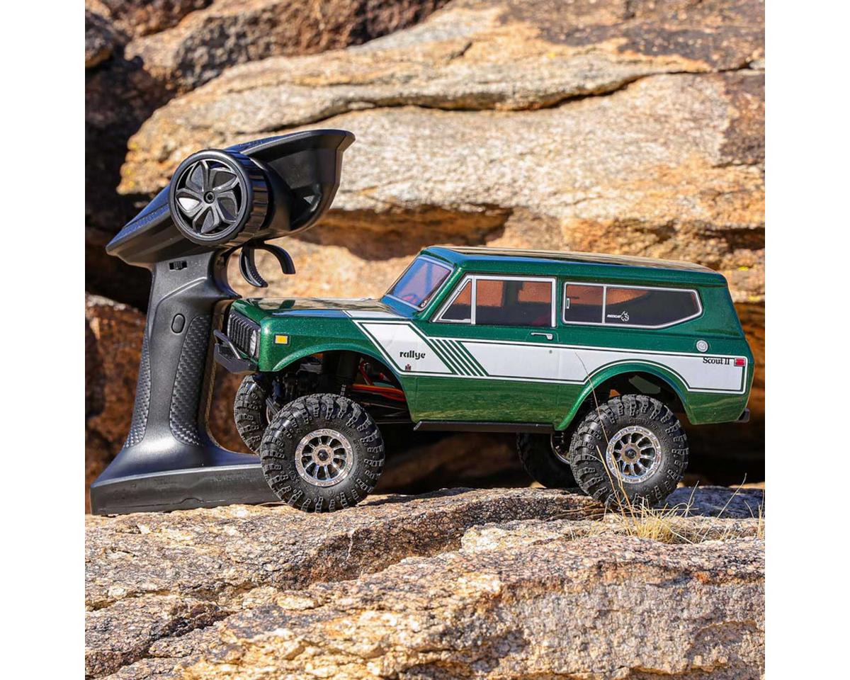 Redcat Ascent-18 International Scout II 1/18 4WD RTR Rock Crawler (Green) w/2.4GHz Radio, Battery & Charger
