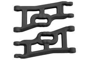 Front A-arms (2) Offset-Compensating, Black; Slash - Xtreme RC