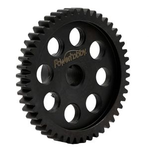 Power Hobby Hardened Steel 34 Tooth Mod1 8mm Pinion Gear with 2 Grub Screws - Xtreme RC