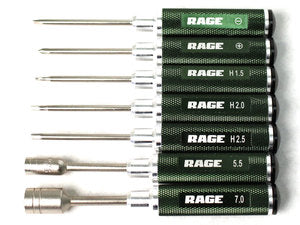 Compact 7 Piece Machined Tool Set with Case - Xtreme RC