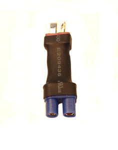 Battery/ESC Adapter: EC3 Battery to Male Deans (T-Plug) - Xtreme RC