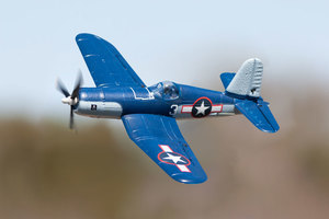 F4U Corsair Jolly Rogers Micro RTF Airplane with PASS (Pilot Assist Stability Software) System - Xtreme RC