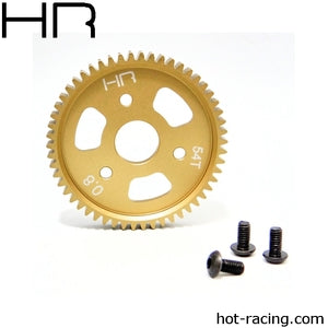 54 Tooth Aluminum Spur Gear, 32 Pitch (0.8Mod) - Xtreme RC