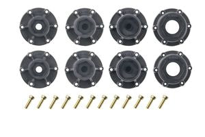 Louise R/C MFT MT-Cyclone Soft 1/10 Monster Truck Tires, 12, 14, 17mm Removable Hex - 1 Pair