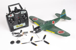 Mitsubishi A6M Zero Micro RTF Airplane w/PASS System - Xtreme RC