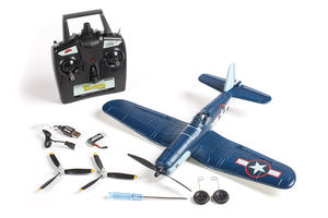 F4U Corsair Jolly Rogers Micro RTF Airplane with PASS (Pilot Assist Stability Software) System - Xtreme RC