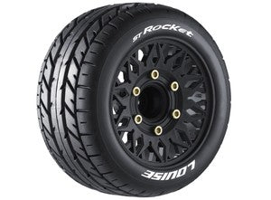 Louise R/C ST-Rocket Soft 1/10 Stadium Truck, 0 & 1/2" Offset, 12, 14, 17mm Removable Hex Wheels