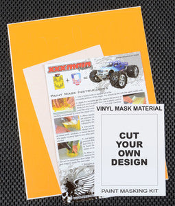 XXX Main Racing Do It Yourself Paint Mask - Xtreme RC