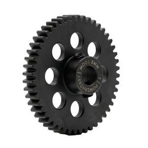 Power Hobby Hardened Steel 44 Tooth Mod1 8mm Pinion Gear with 2 Grub Screws - Xtreme RC