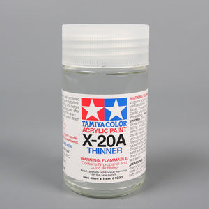 Acrylic/Poly Paint Thinner, X-20A, 46ml - Xtreme RC