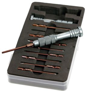 Power Hobby RC Hex Driver Tool Set Metric 0.9/1.3/1.5/2.0/2.5/3.0mm w/ 2 Handles - Xtreme RC