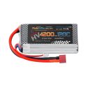 3S 11.4V 4200mAh 120C Graphene + HV LiPo Shorty Battery with T-Plug - Xtreme RC
