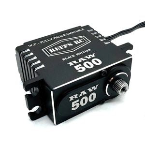 Reefs RC RAW 500 High Torque/Speed Digital Servo (High Voltage) (Black Edition) - Xtreme RC