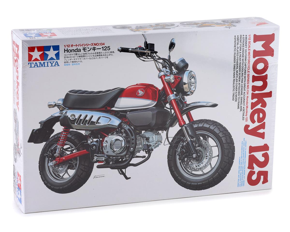 1/12 Honda Monkey 125 Motorcycle Plastic Model Kit