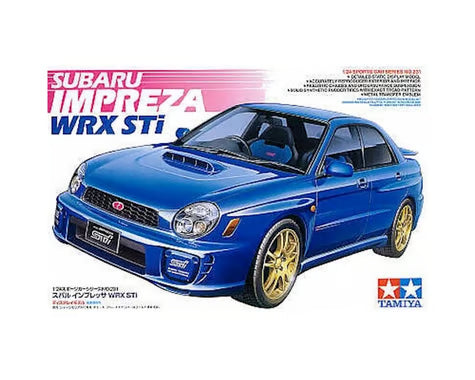1/24 Subaru Impreza STi Plastic Model Kit