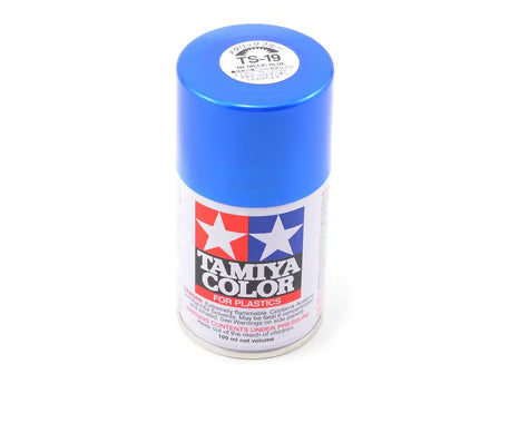 Lacquer Spray Paint, TS-19 Metallic Blue - 100ml Spray Can