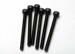 3964 Traxxas Screws, 3x32mm cap-head machine (hex drive) (6) - Xtreme RC